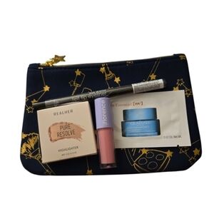 New High End Makeup Set Florence Lip Gloss Clarins RealHer Highlighter Eyeliner